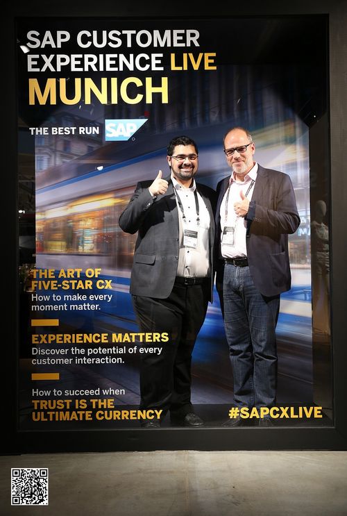 hmmh auf dem Cover der SAP CX Live 2019