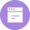 Website in a circle