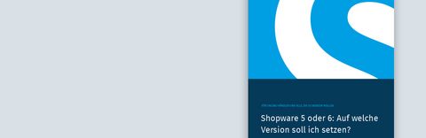 Whitepaper | Shopware 5 oder 6?