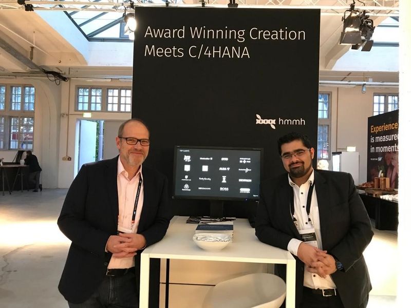 Unsere Experten am Stand auf der SAP CX Live 2019