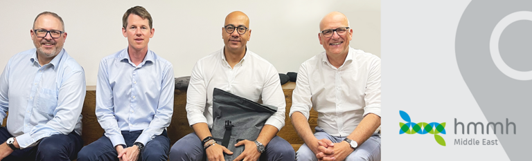Gruppenfoto mit Gerd Güldenast, Adam Pidcock, Mohammed Moussa und Stefan Messerknecht