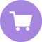 Shopping cart in a circle