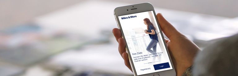 Miles & More | App content for various target groups Miles & More | App content for various target groups