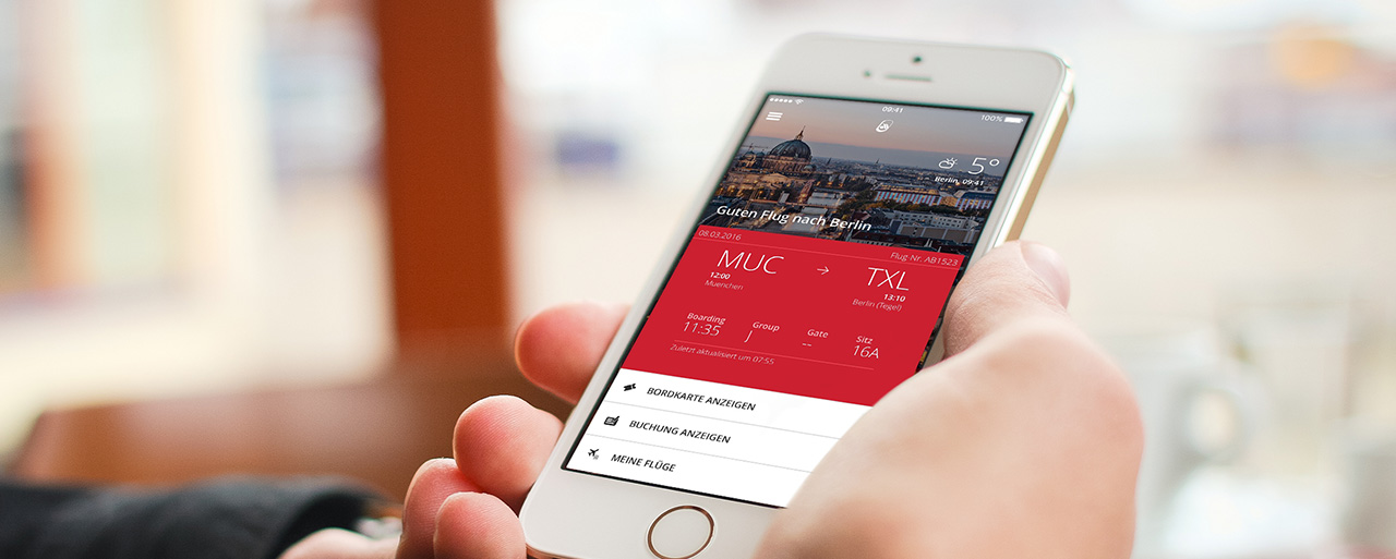 airberlin | Booking app for fast, paperless processes 