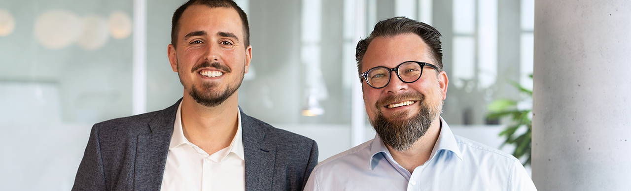 Lukas Miggo und Timo Engel