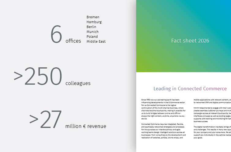 [Translate to English:] Zahlen & Fakten | Factsheet | hmmh